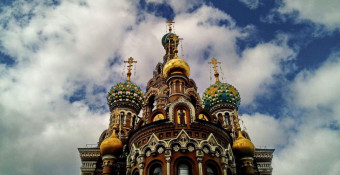 История православного храм Спаса на крови в Петербурге